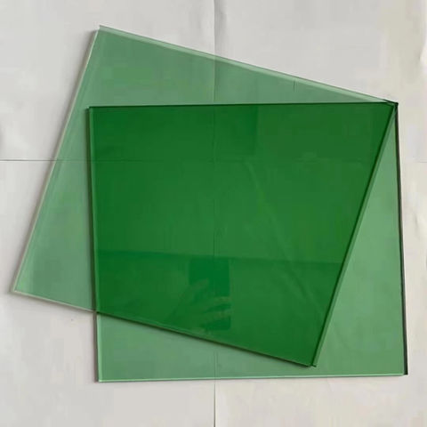 Green-reflective-glass